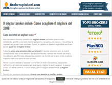 Tablet Screenshot of brokeropinioni.com